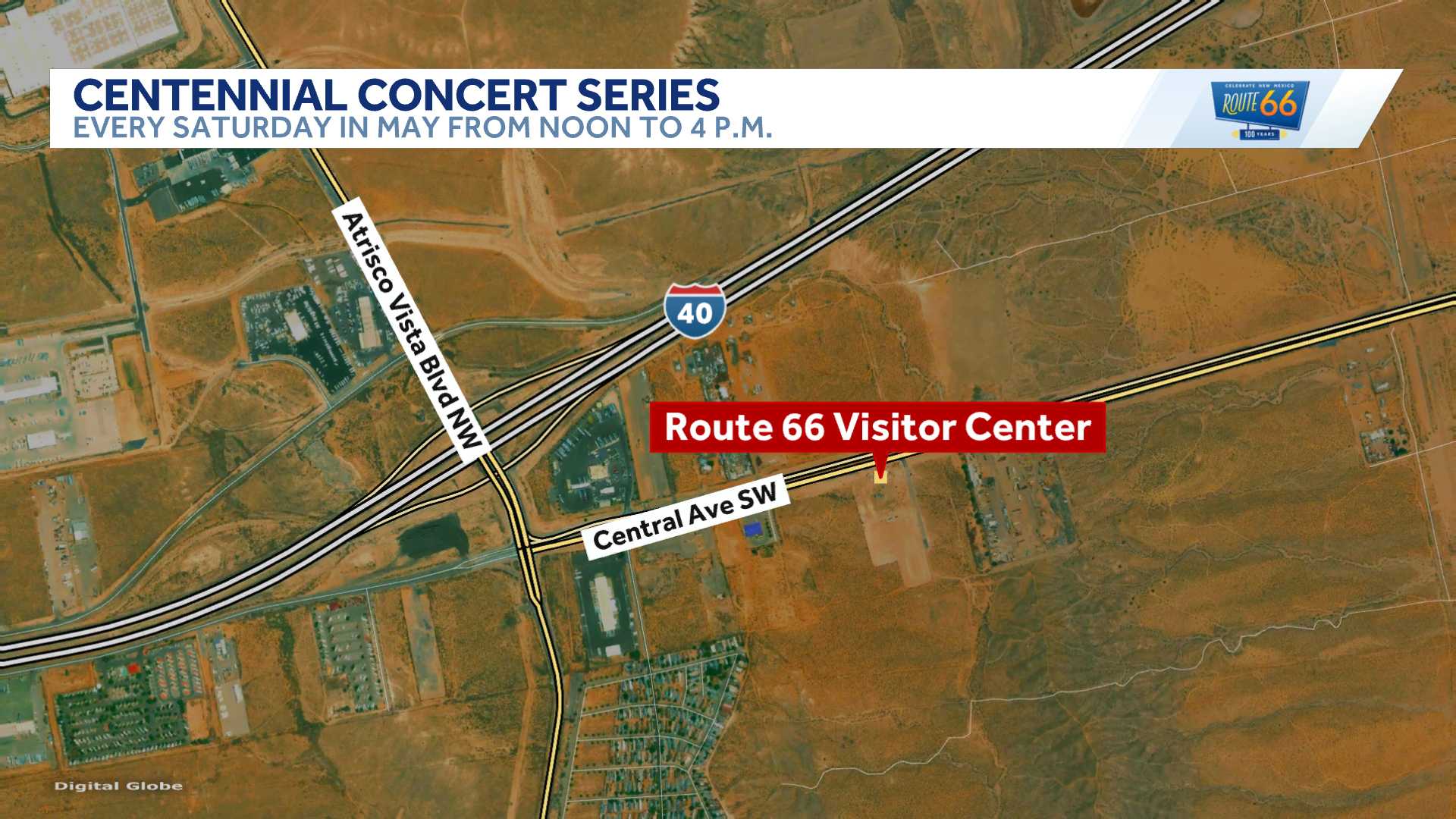 Route 66 Visitor Center hosting Centennial Concert series