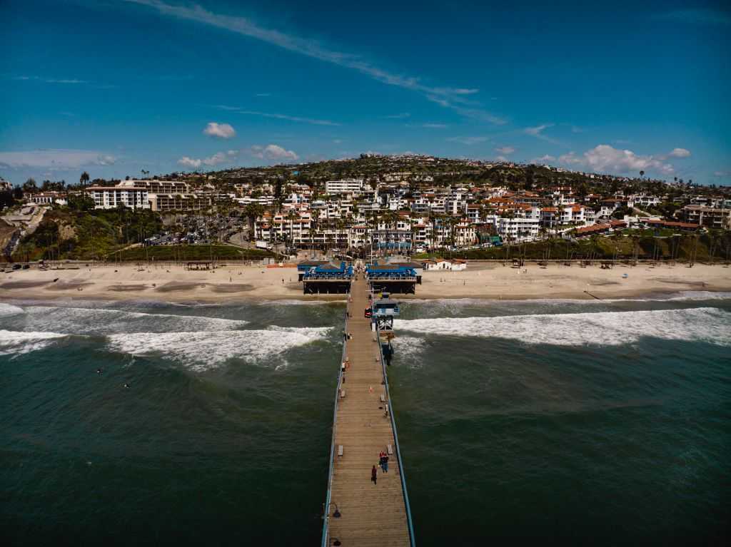Sea level rise is reshaping a California beach town and threatening a key rail line