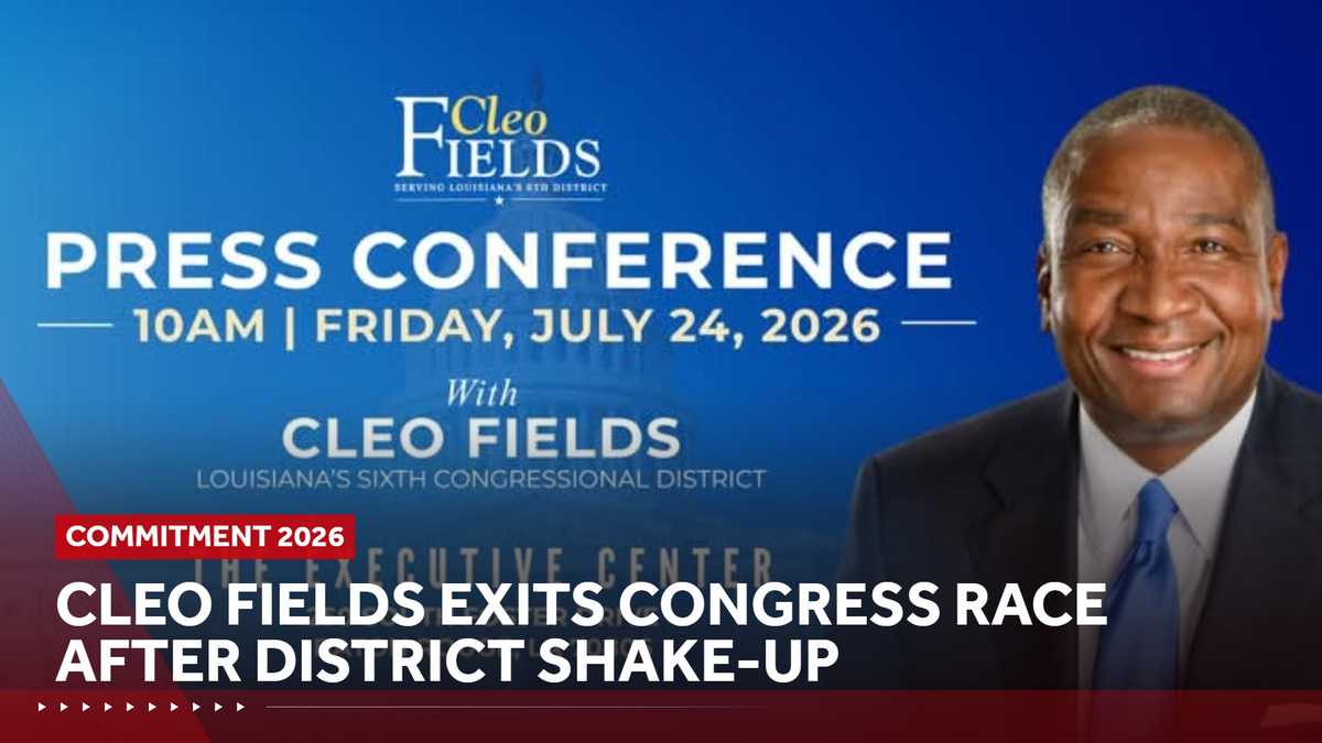 Cleo Fields exits Congress race after district shake-up