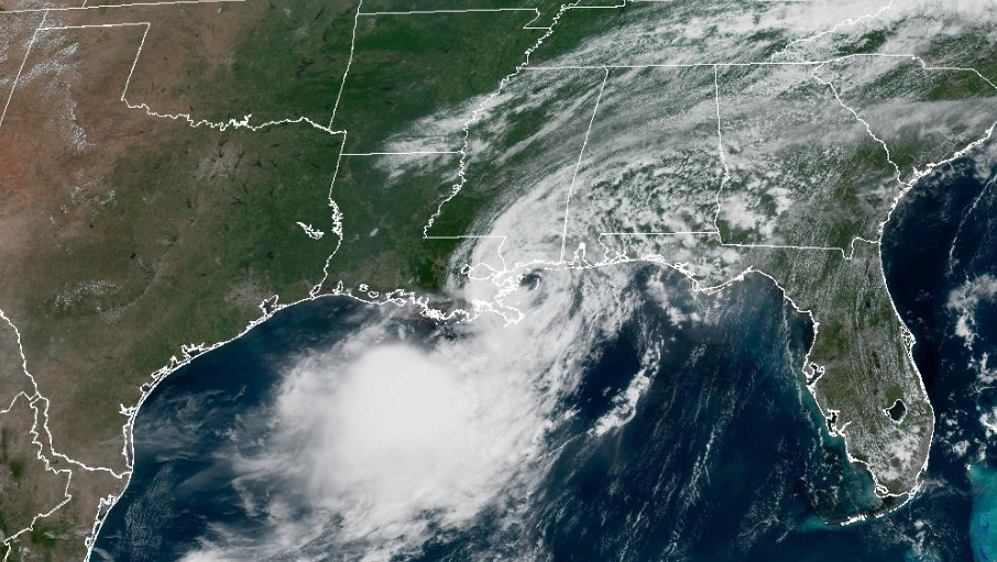 Tropical Storm Bertha expected to dissipate over Texas after skirting Louisiana coastline