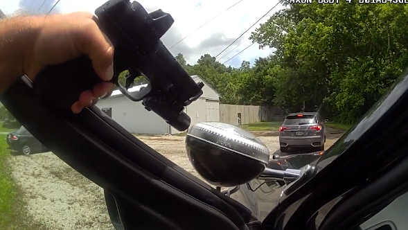 Video shows high-speed chase end with suspect arrested in Clermont County