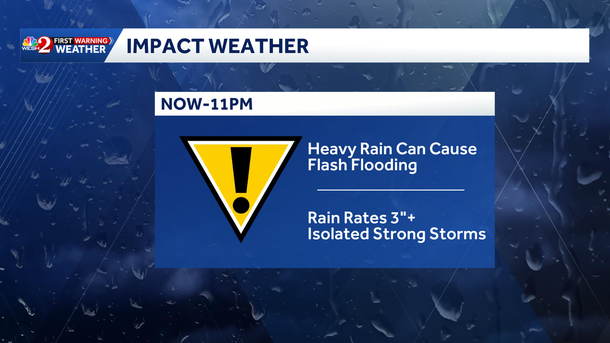 Flood advisory posted for most of Central Florida as rain pattern continues