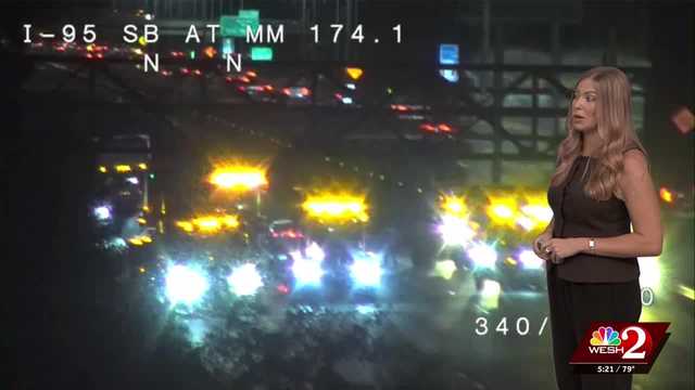 Major crash shuts down I-95 southbound in Palm Bay