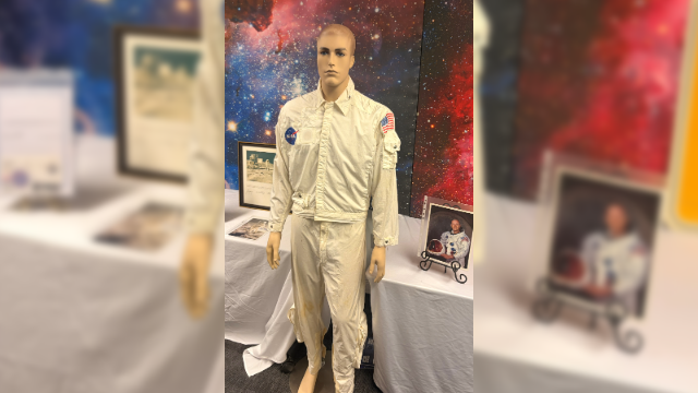 Piece of space history: Neil Armstrong’s flight suit goes up for auction