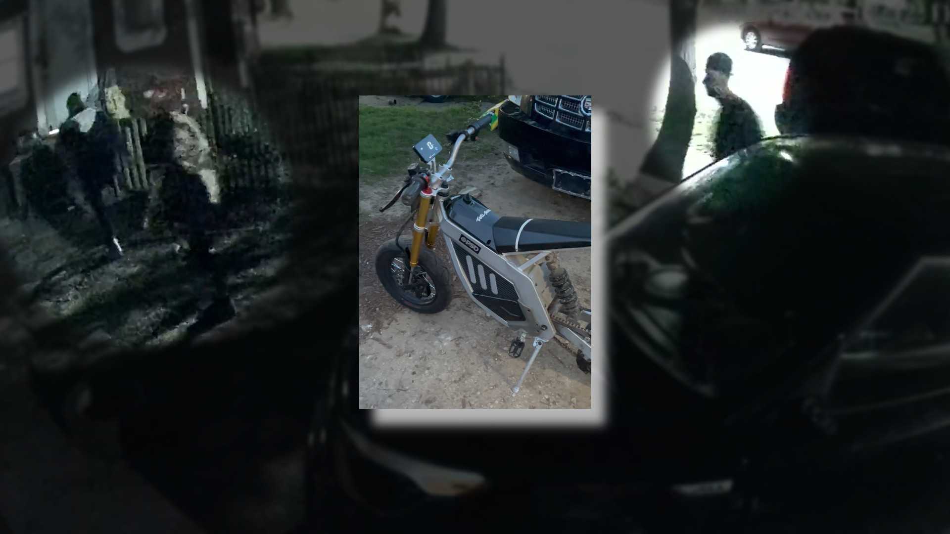 Caught on Camera: Thieves steal electric dirt bike in north Omaha