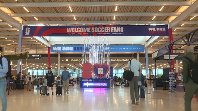 Kansas City International Airport ready for high traffic day as World Cup fans arrive and depart