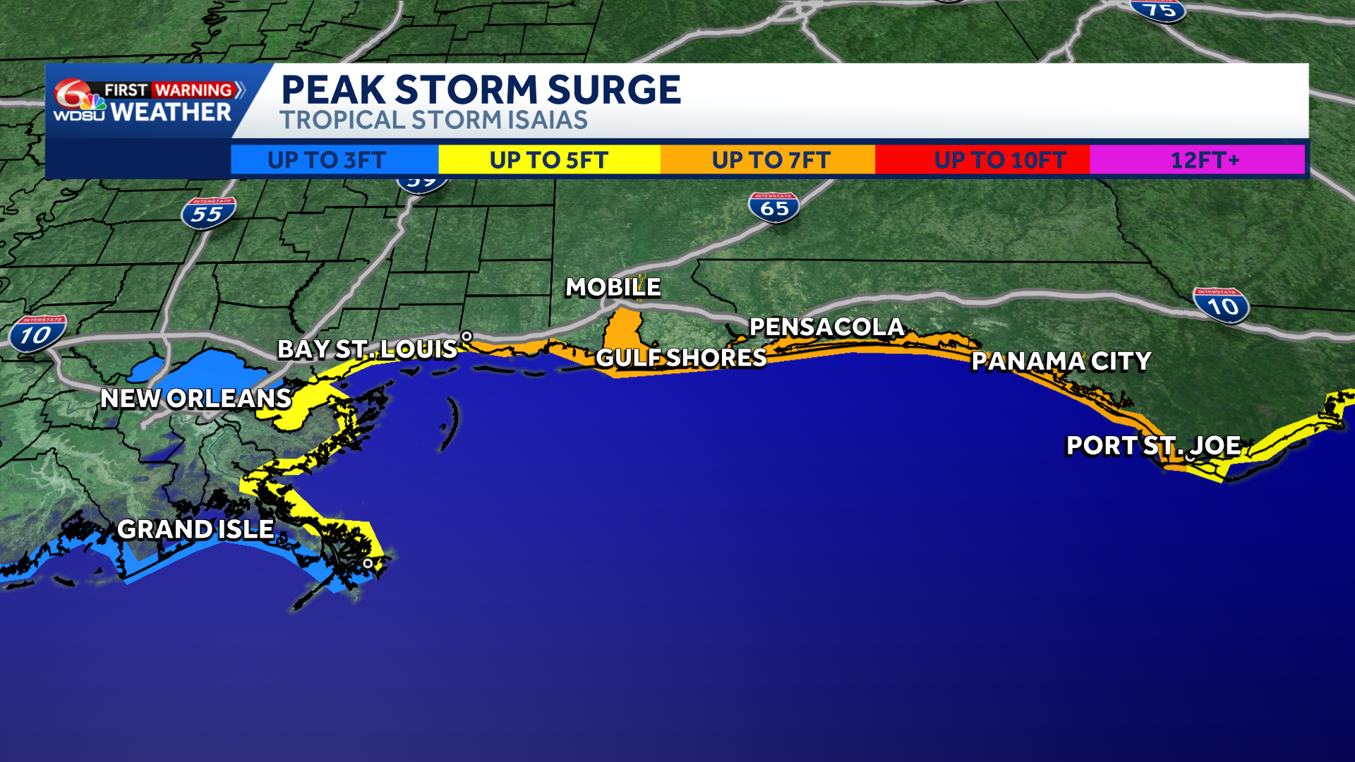 Brickwork Wind Protection Protection Tropical Storm and Storm Surge Warnings issued for southeast Louisiana ...