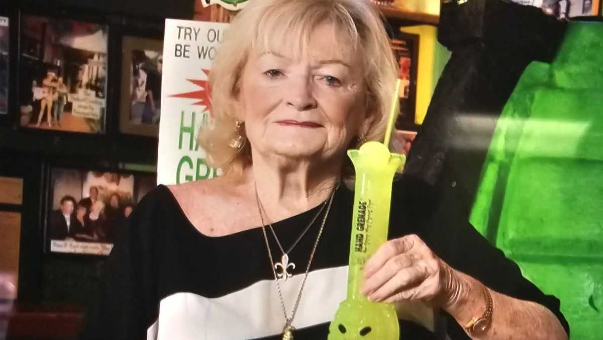 The woman who created the 'Hand Grenade' drink dies at 80