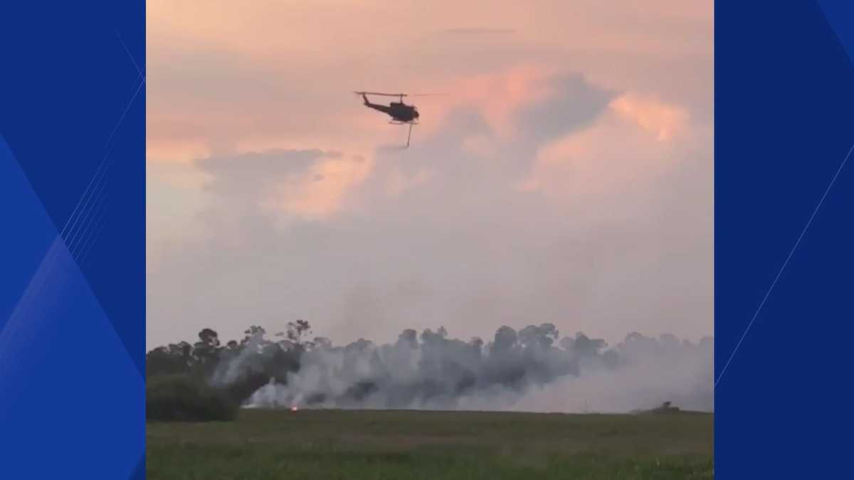 Gulf Coast Brush Fires Grow: Charlotte County Blaze Reaches 40 Acres