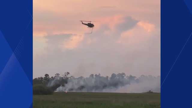 Brush fires spread across Florida's Gulf Coast as Charlotte County blaze swells to 30+ acres