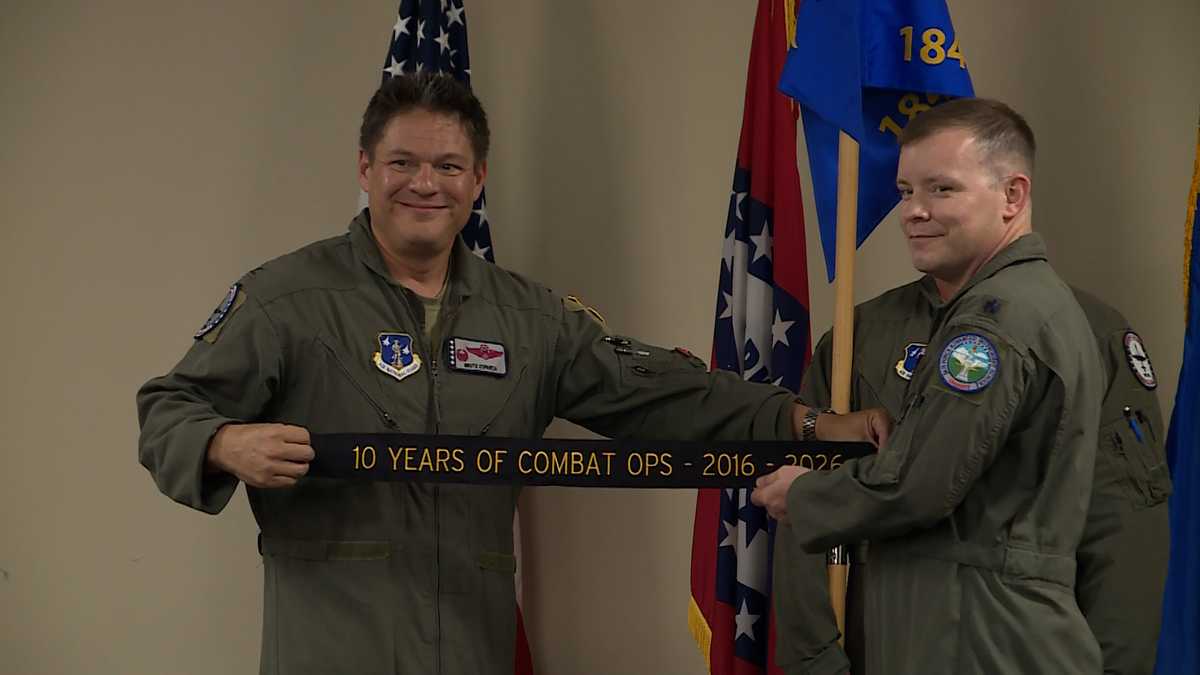 Arkansas 188th Flying Razorbacks mark decade of combat operations