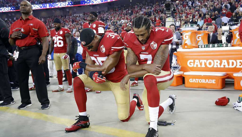 Colin Kaepernick took a knee 10 years ago