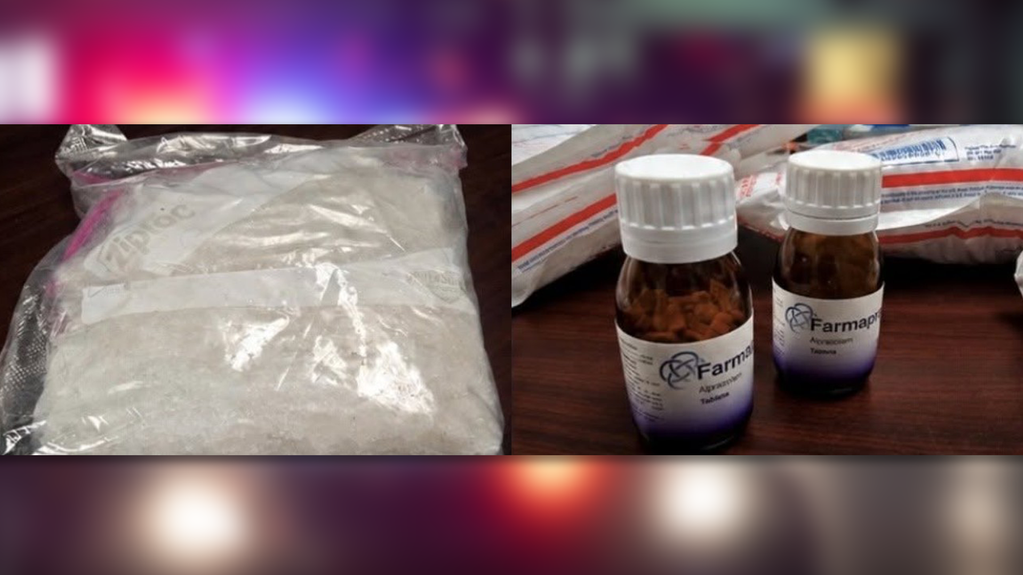 4 arrested in drug trafficking bust; large amount of meth, fentanyl seized