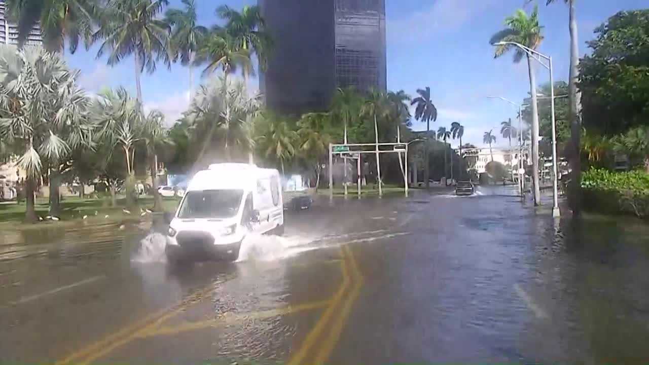 South Florida braces for coastal flooding, rough surf and storms along S. Flagler Drive
