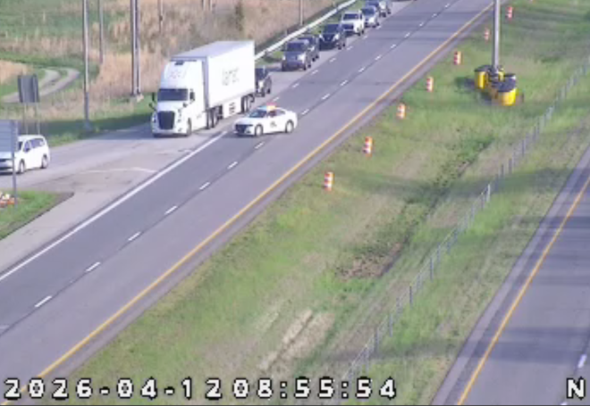 i-65 south near underwood, in