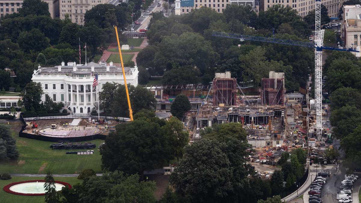 White House ballroom construction ordered to stop, appeals court rules