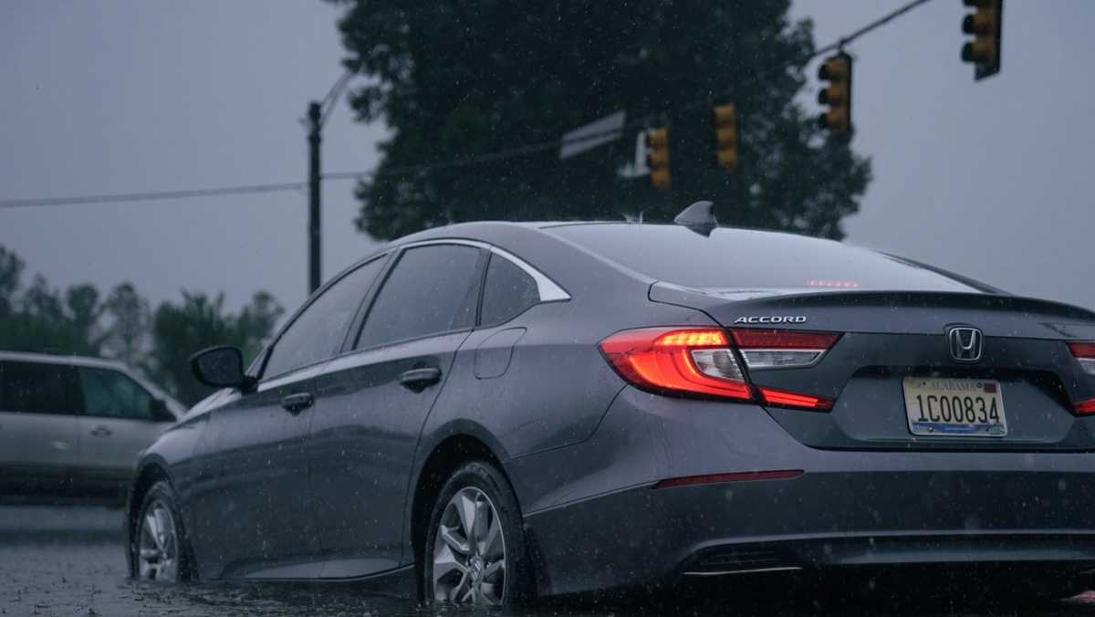 Heavy rain triggered life-threatening flash flood warning in parts of central Alabama
