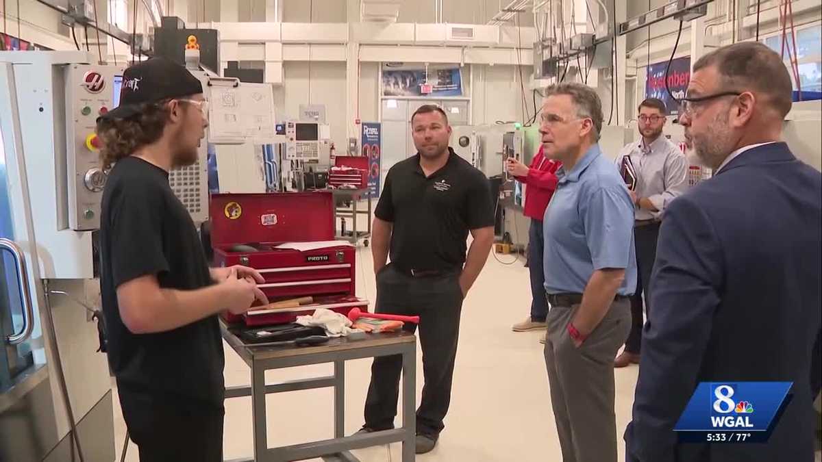 Sen. McCormick highlights skilled trades during Lancaster County college visit