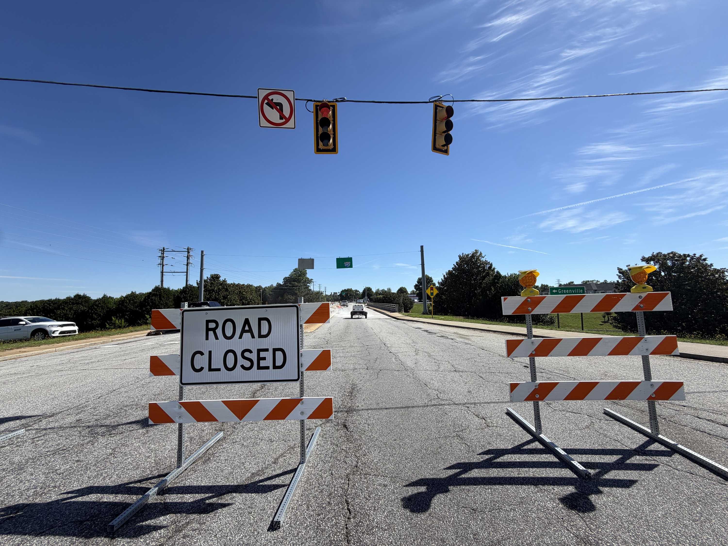 Bridge crossing I-385 closes over summer for rehabilitation work
