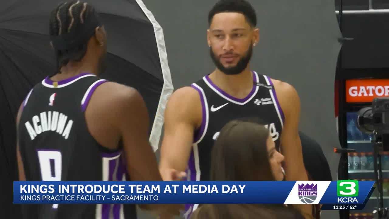 Sacramento Kings host Media Day at Golden 1 Center ahead of the new season