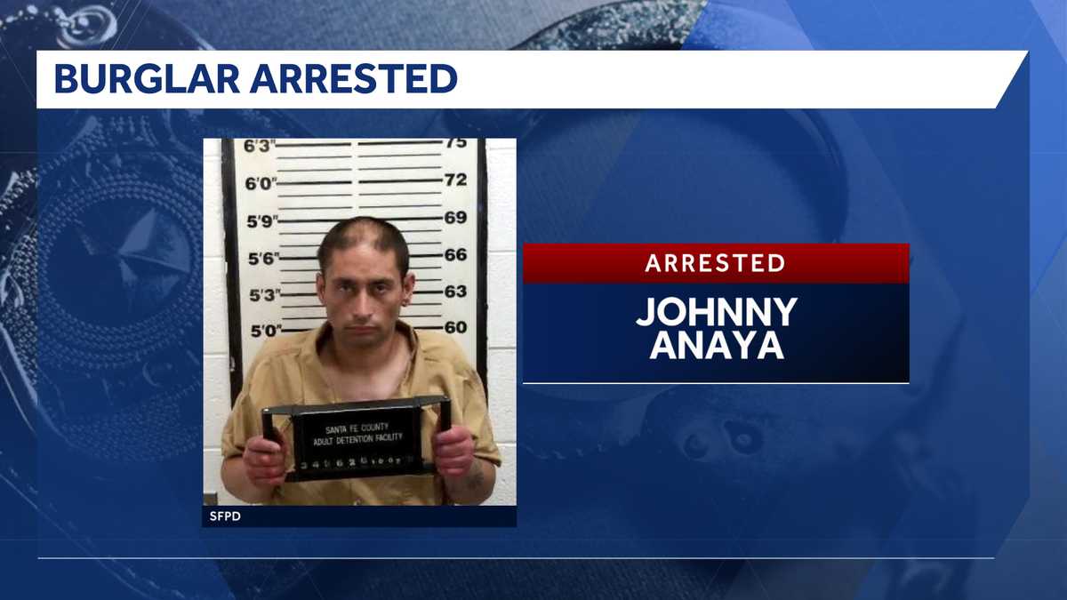 Burglary suspect arrested in Santa Fe