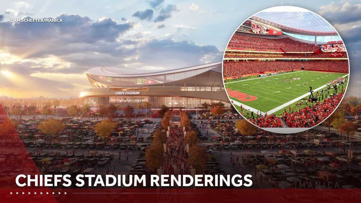 Renderings show first look at new Kansas City Chiefs stadium, Arrowhead legacy honored in project