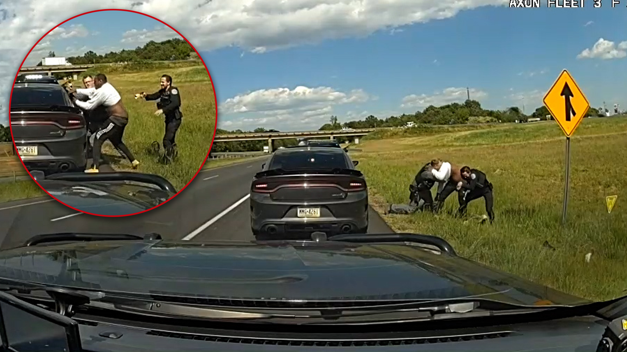 Dashcam video shows moments before Upstate deputy shot, suspect killed on I-85