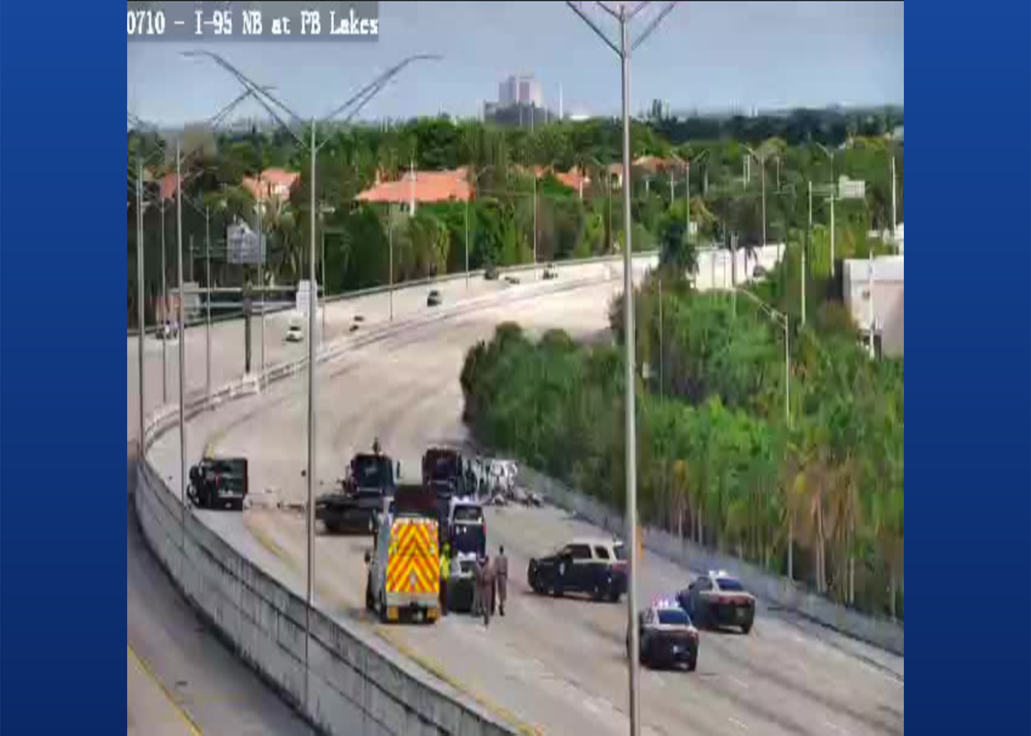 Fatal crash investigated on I-95 in Palm Beach County