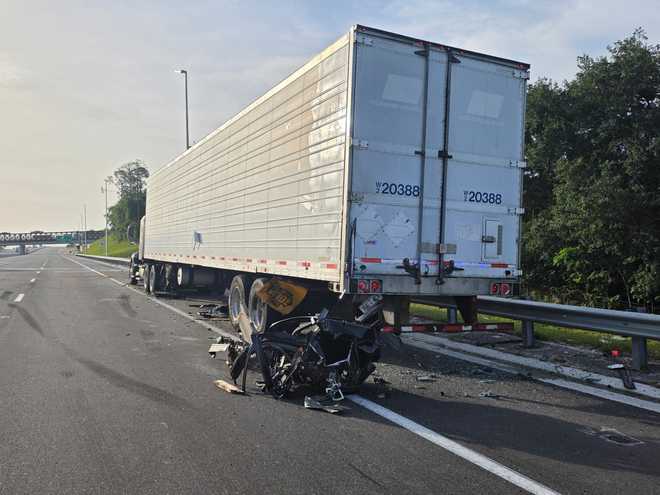 Person airlifted to hospital after crash on Florida's Turnpike