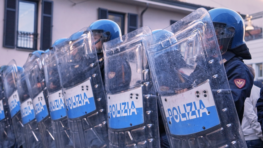 Soldiers guard center of Milan as thousands of protesters march in cities across Europe