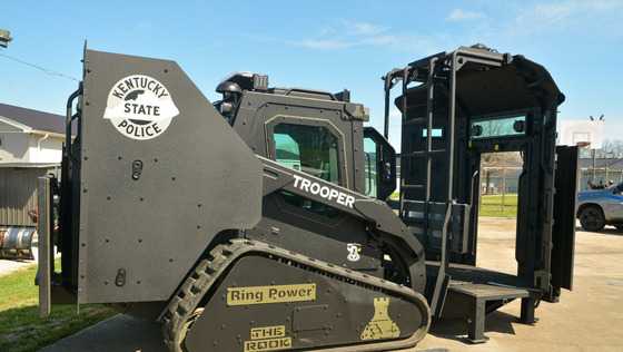 Kentucky State Police begin using new armored vehicle for dangerous situations