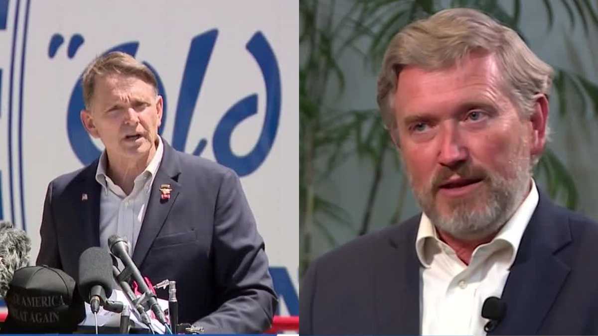 Kentucky US House race between Massie, Gallrein sizzles at Simpsonville sausage factory
