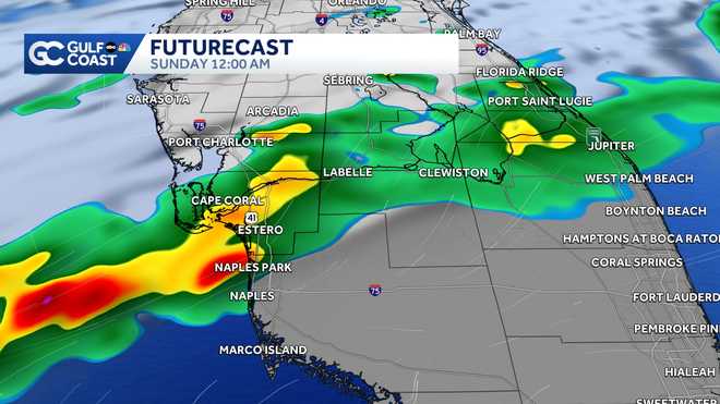 Gulf Coast Weather Impact Day issued for Saturday night