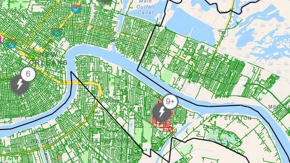 Hundreds without power across the region as Entergy works to restore service