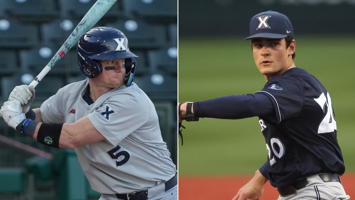 Xavier's Burdette, Piech drafted in 2026 MLB Draft