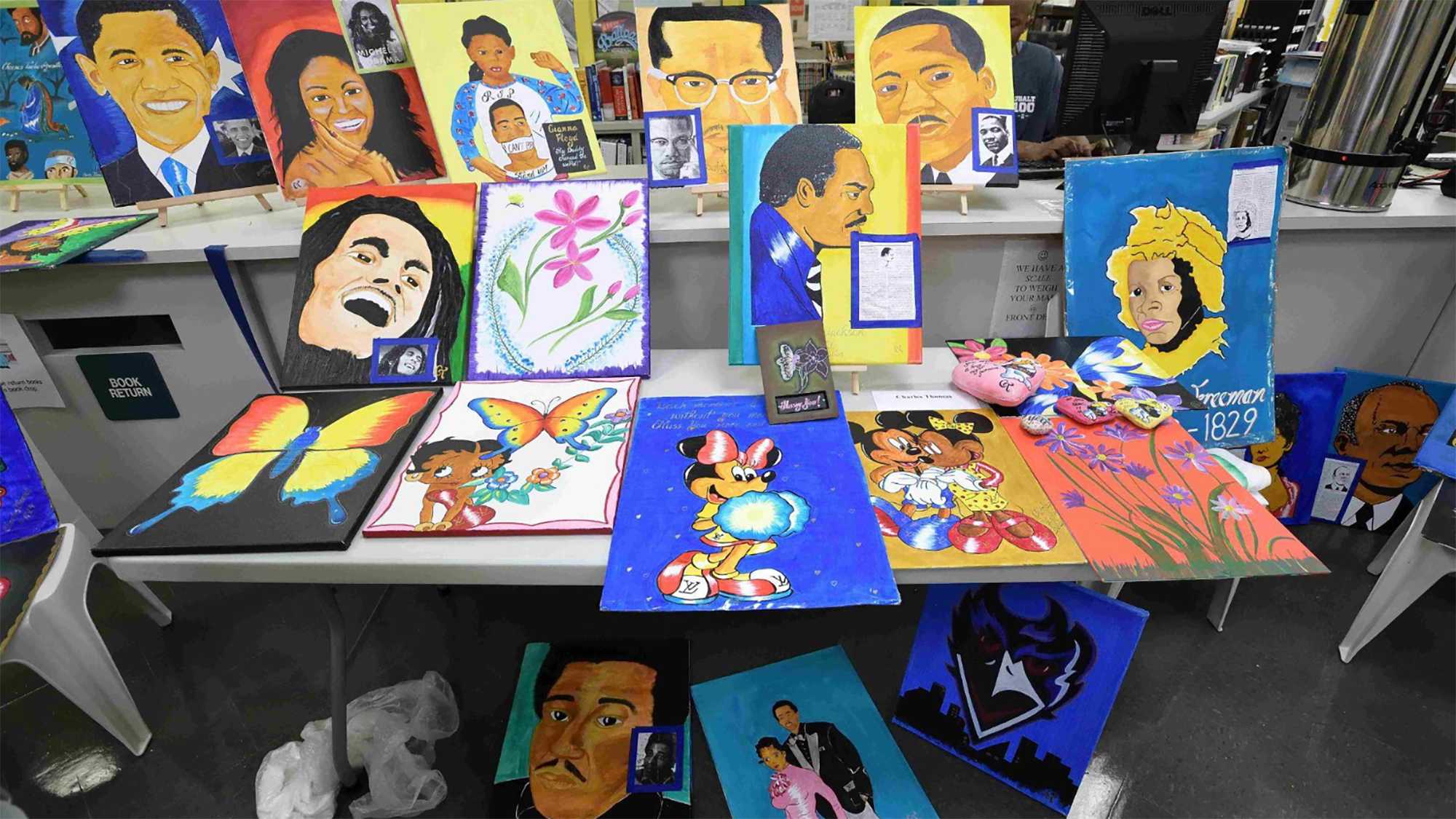 Photos: Maryland prison artwork on display in Jessup