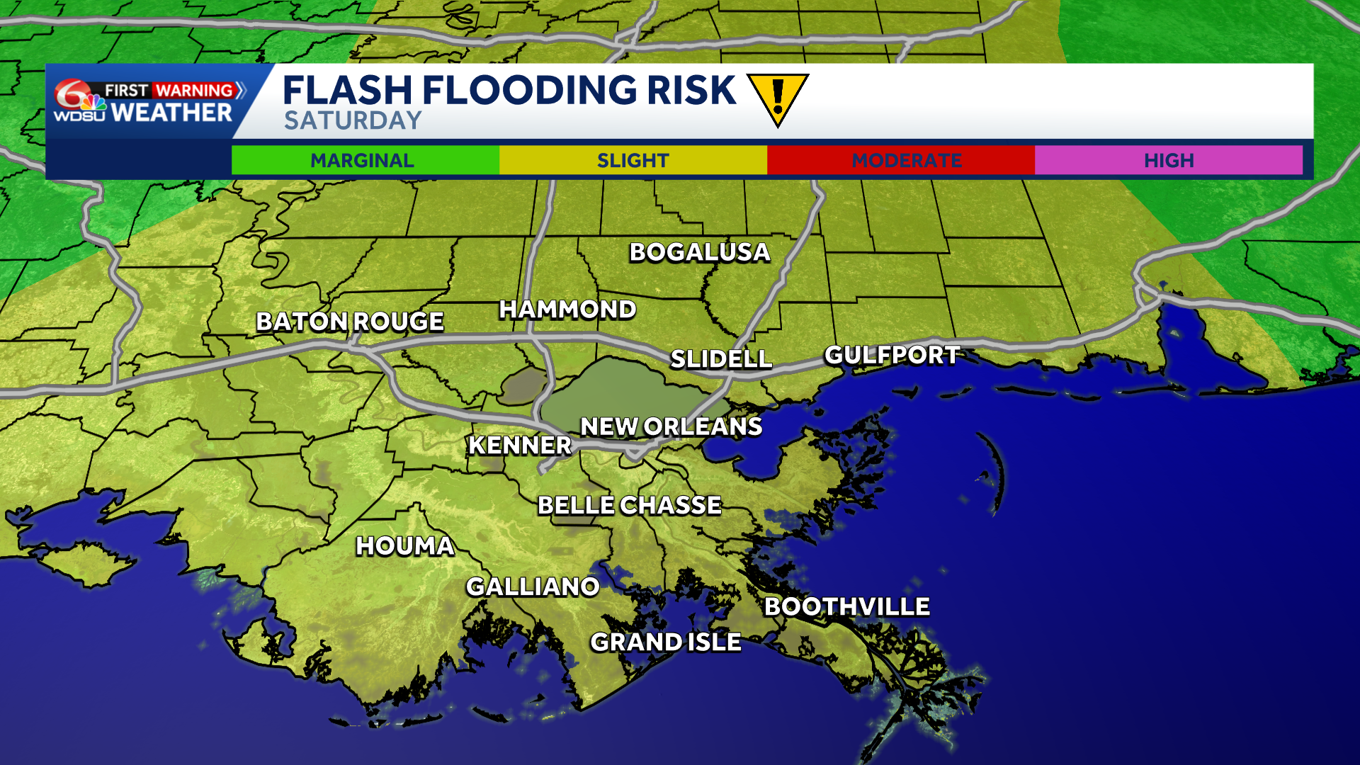 Fall Briks Patterns Staying dry for now but turning wet by this weekend in Louisiana - WDSU