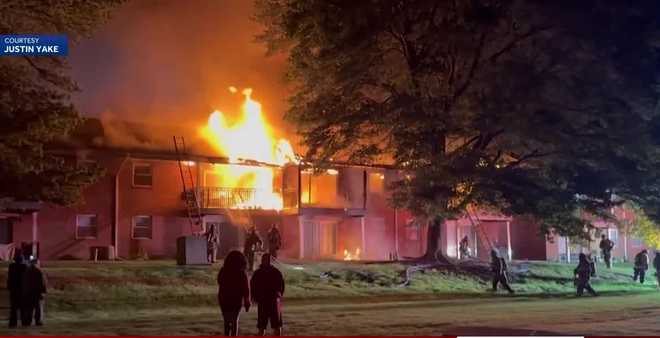 1 dead, 15 displaced in Lancaster County, Pa. apartment building fire ...