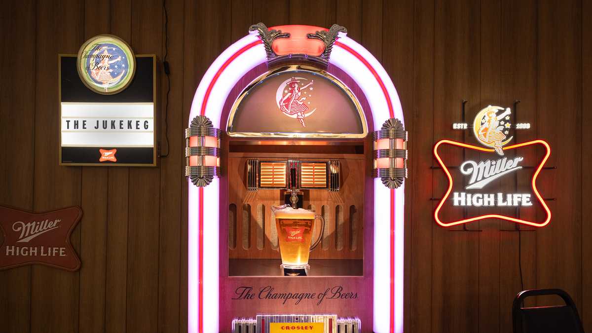 One-of-a-kind 'JukeKeg' up for auction in honor of Miller High Life's anniversary