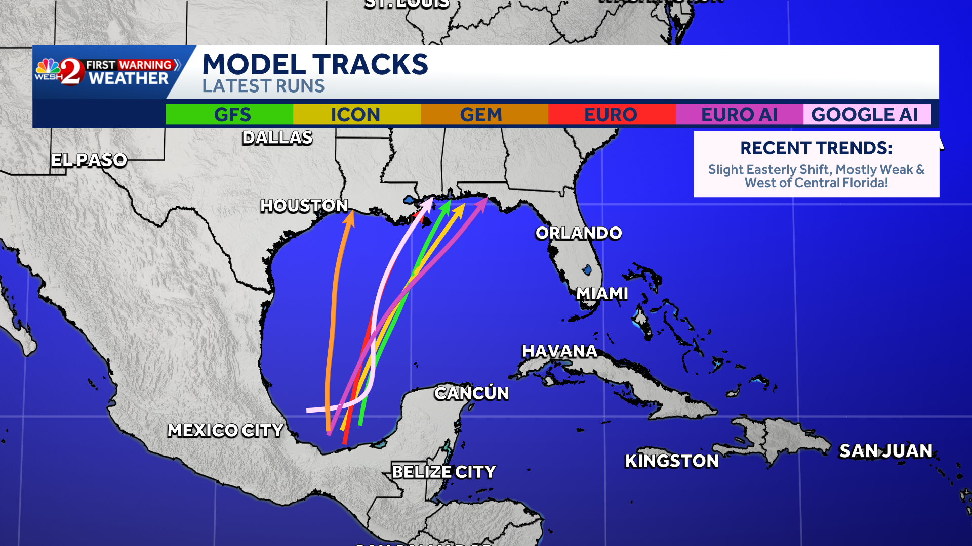 System in the Gulf could develop into a tropical depression this week