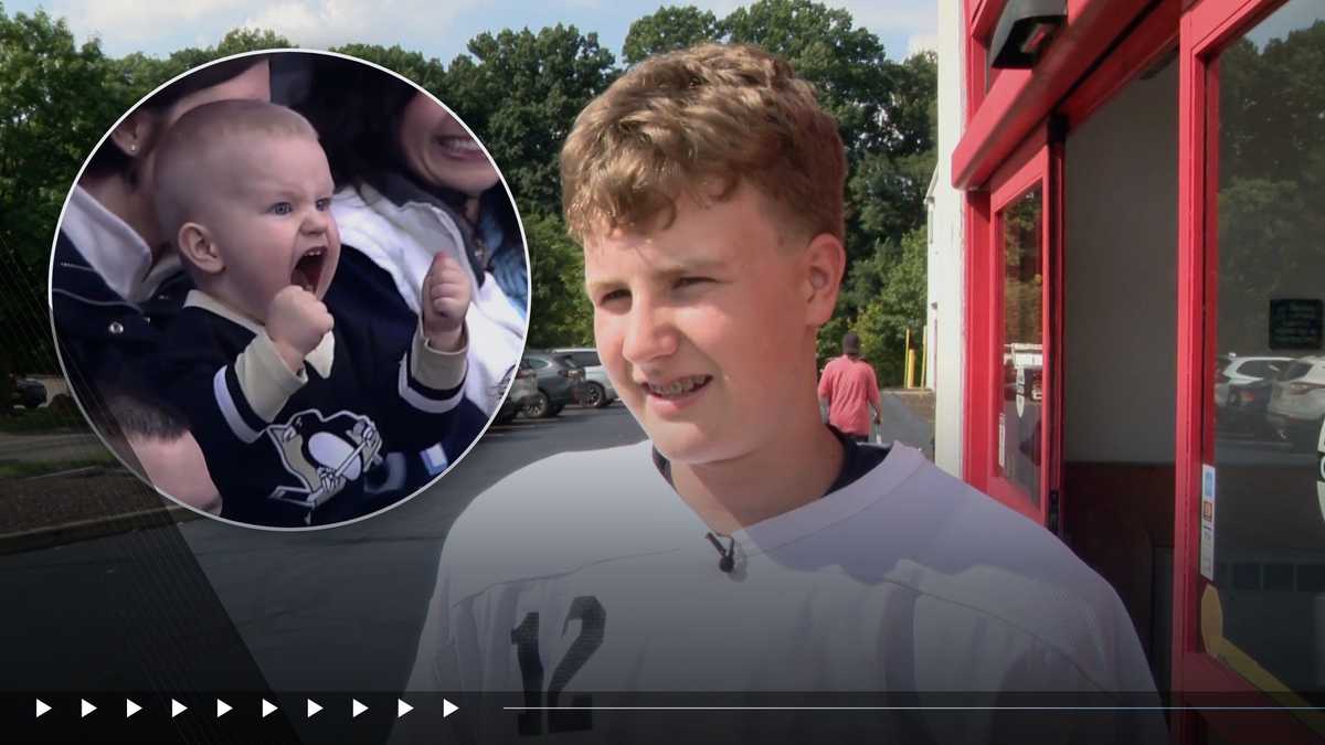 Penguins’ ‘Buckle Up Baby’ is all grown up and chasing his own hockey drea...