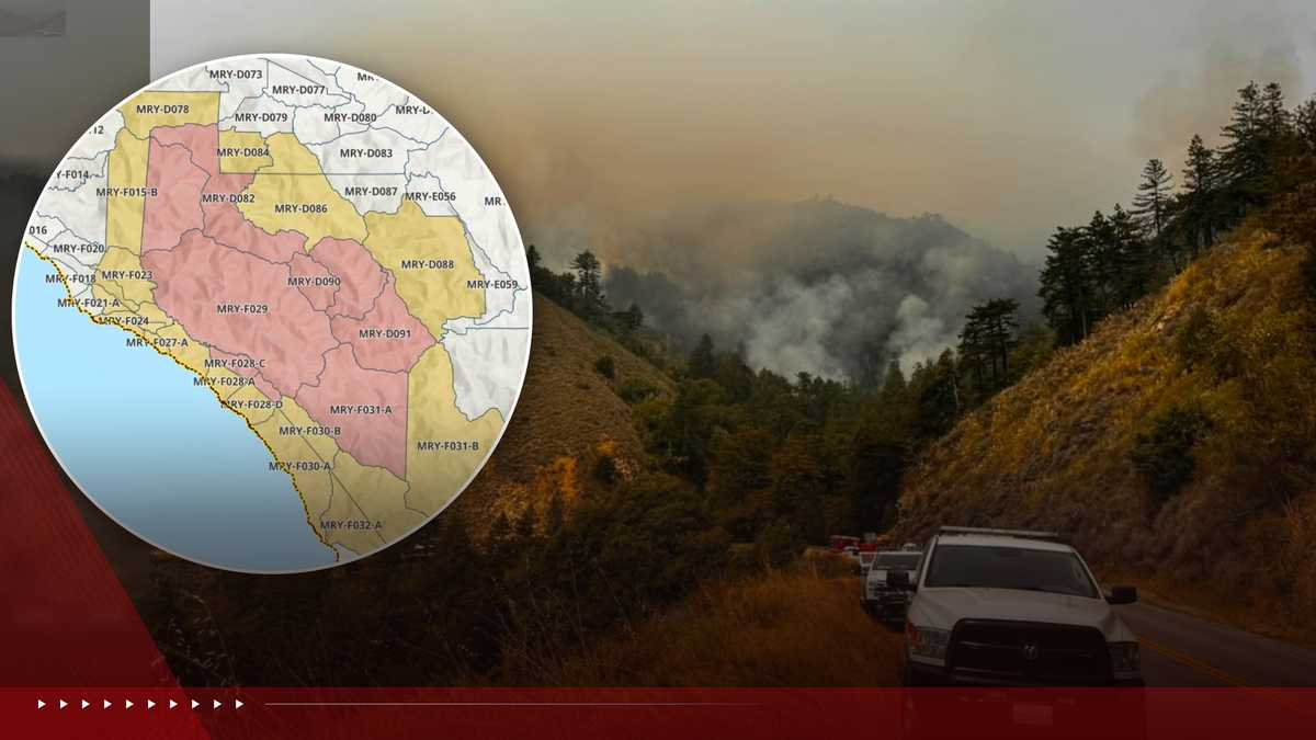 Cal Fire reports Timber Fire at 12,600 acres, expands evacuations in Monterey County