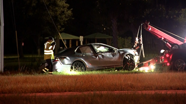 Homicide suspect killed in Titusville crash, police say