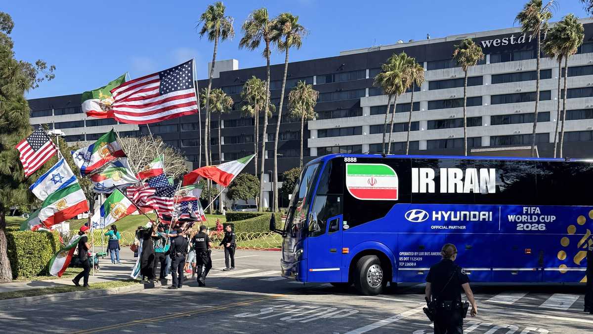 Iranian Americans plan protests and watch parties ahead of team's World Cup opener