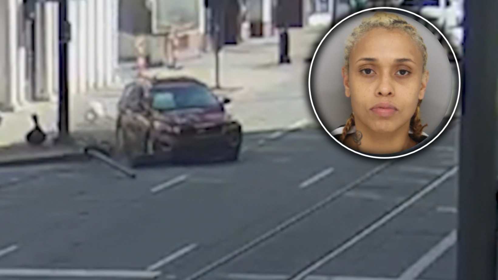 Woman sentenced after running over man with car in Downtown Cincinnati