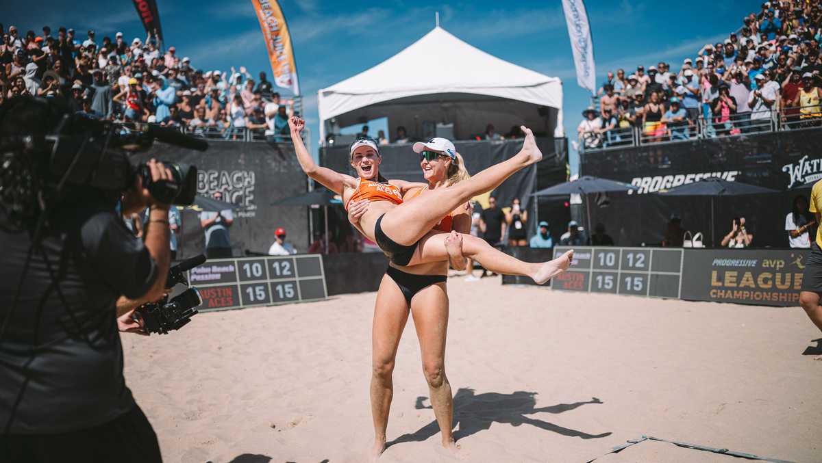 LSU products Taryn Brasher & Kristen Cruz win AVP League Championships in Chicago