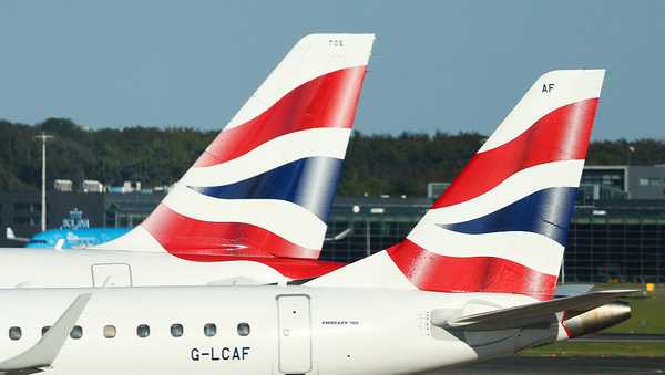 British Airways planes are seen at Schiphol airport in Amsterdam, Netherlands on August 24, 2026. (Photo by Jakub Porzycki/NurPhoto via Getty Images)