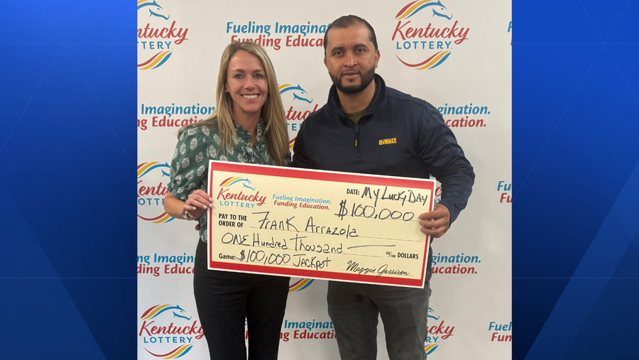 Kentucky man wins $100K lottery prize while driving back from CVG