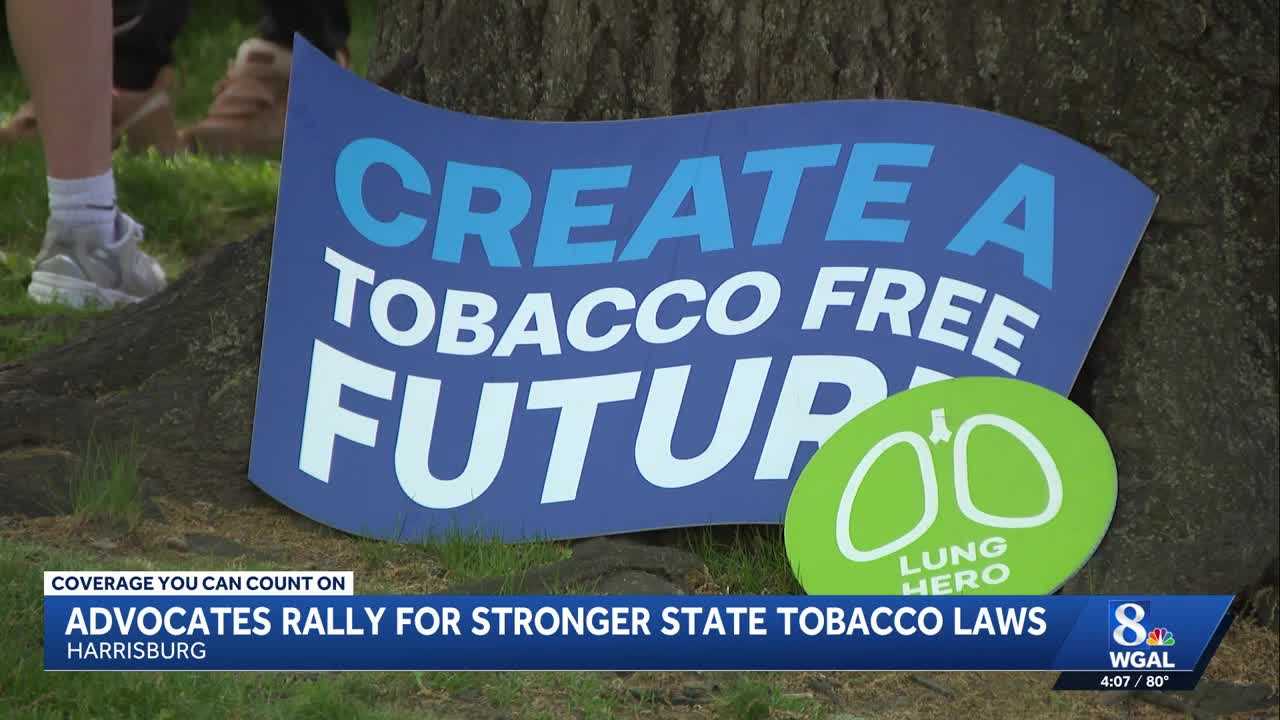 Advocates gather at Pennsylvania Capitol to demand stronger tobacco laws