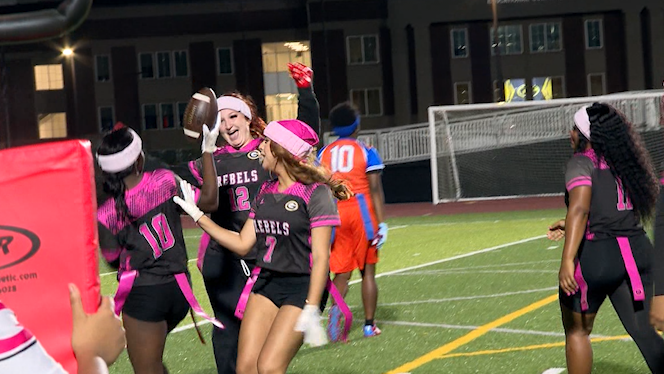 Groves flag football off to historic 14-0 start